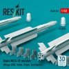 RESKIT RS48-0549 Matra MICA-IR missiles (4 pcs) (3D Printed) 1/48